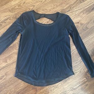 Black lululemon long sleeve